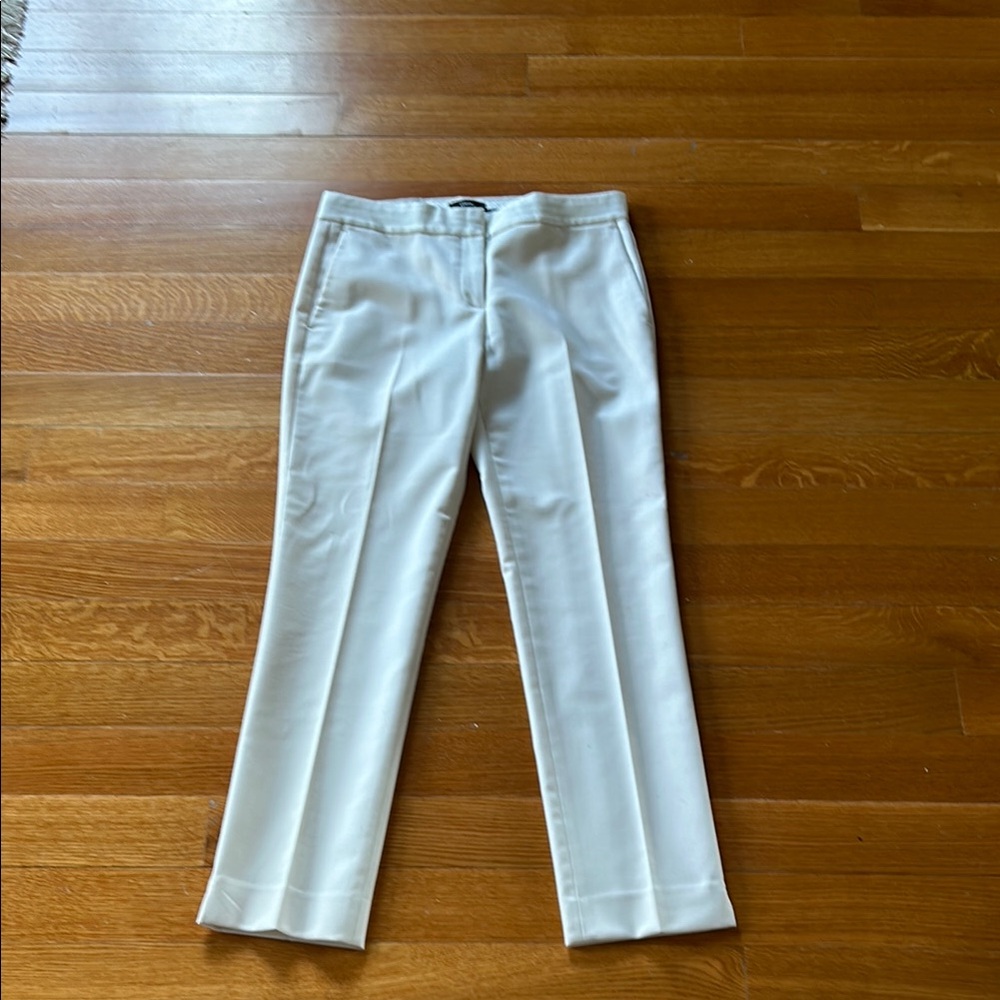 Theory Classic Cream Pants